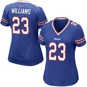 Women's Nike Buffalo Bills Aaron Williams Royal Blue Team Color Jersey - Game