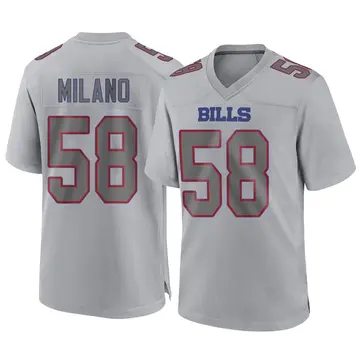 White Matt Milano Jersey Limited Buffalo Bills Vapor 100th Season Jerseys
