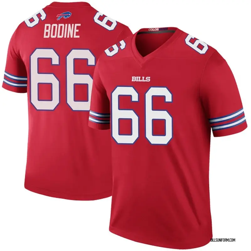 Russell Bodine Red Color Rush Jersey 